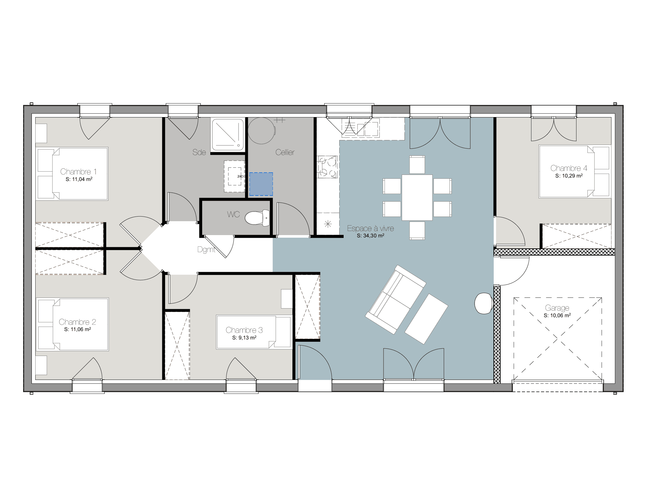NOS PLANS & MAISONS 5 pièces et +