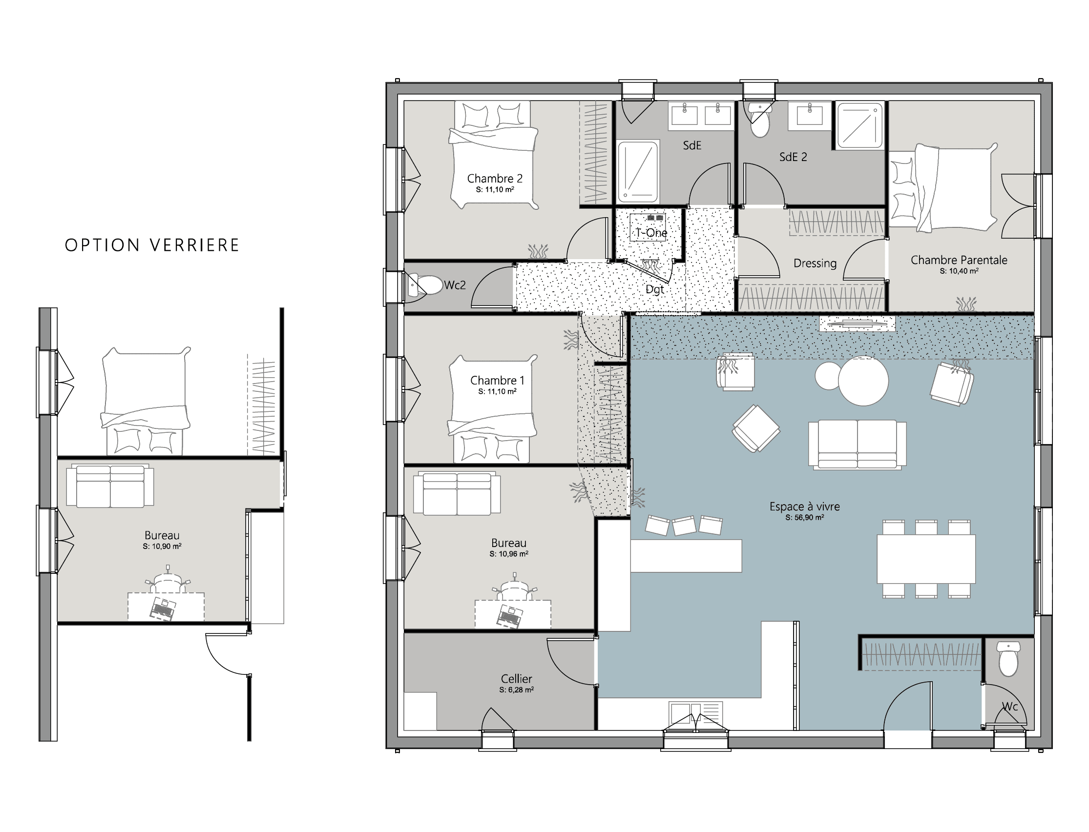 NOS PLANS & MAISONS à partir de 130m²