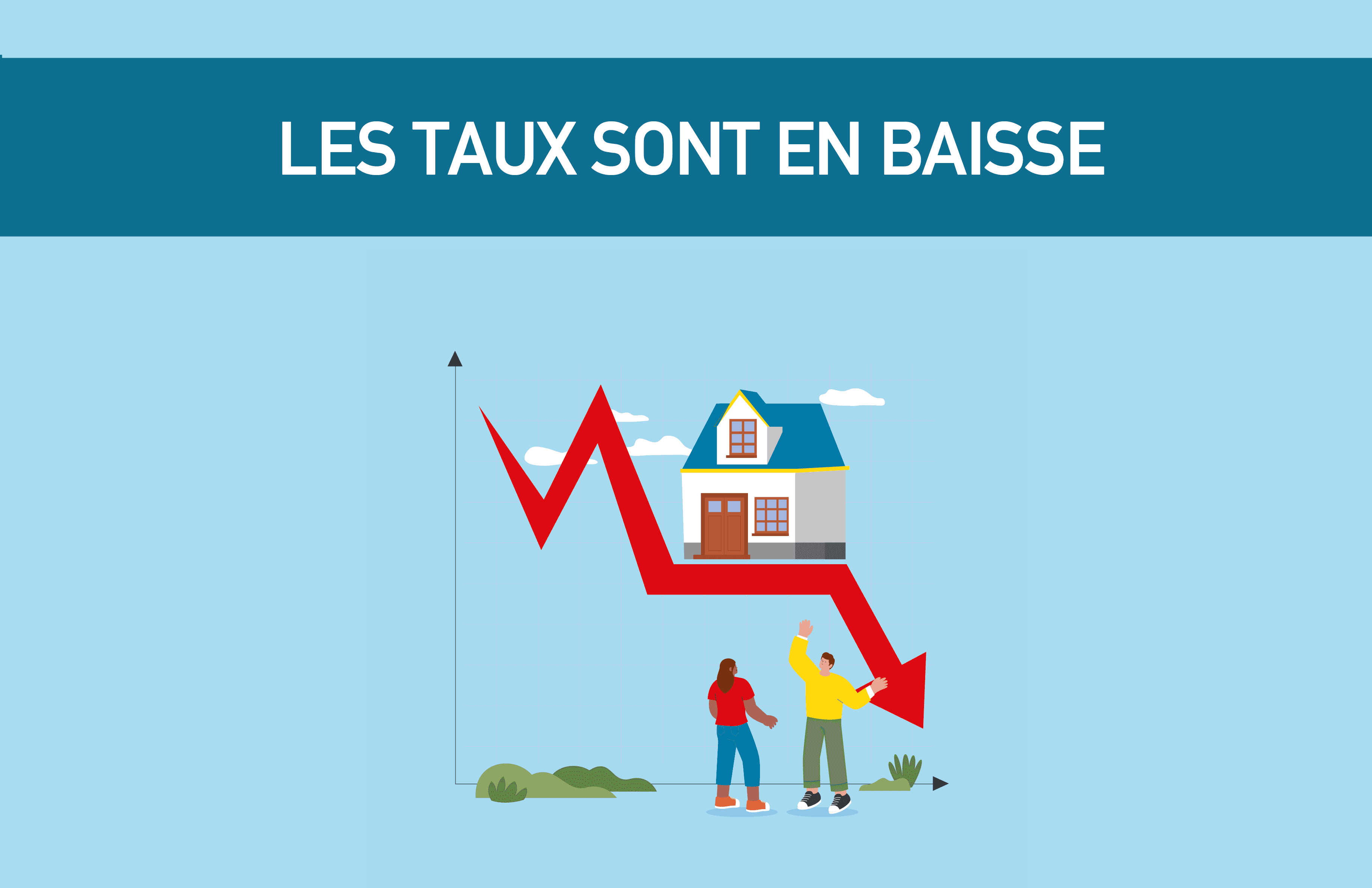 Baisse des taux bancaires : une opportunité en or pour les emprunteurs !