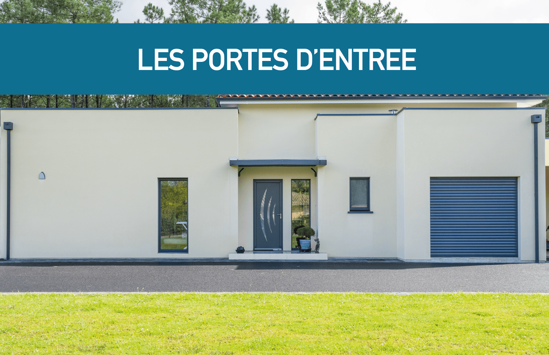 L'Importance du Style des Portes d'Entrées dans la Construction de Maisons Individuelles par GIB Construction