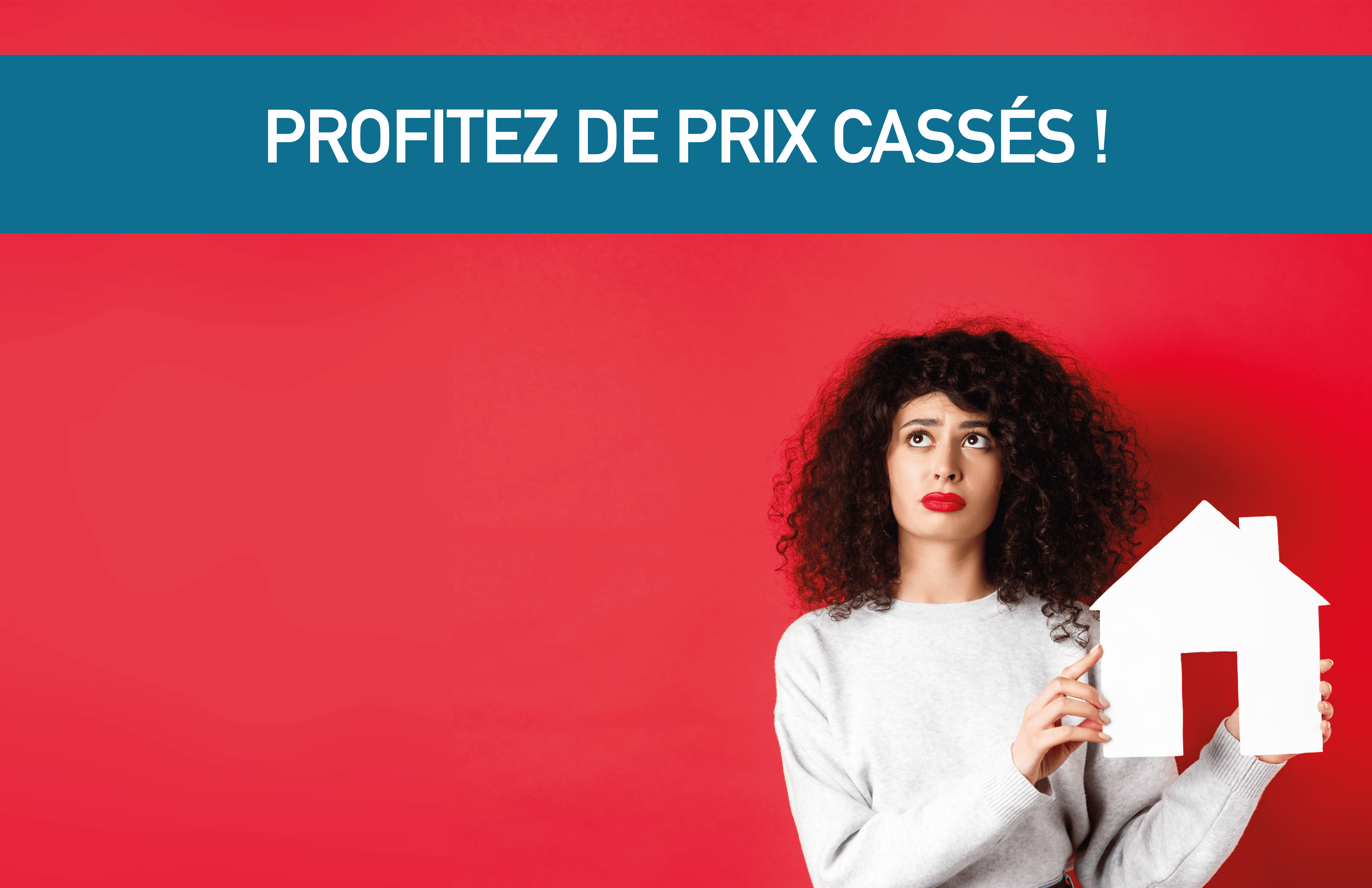 Profitez de prix cassés sur une sélection de terrains et maisons à vendre !
