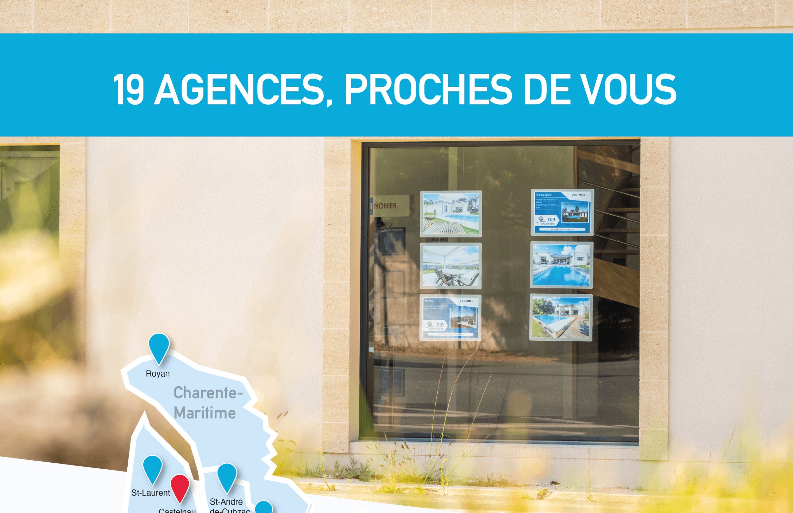 GIB Construction – 19 agences pour réaliser votre projet de maison neuve dans le Sud-Ouest