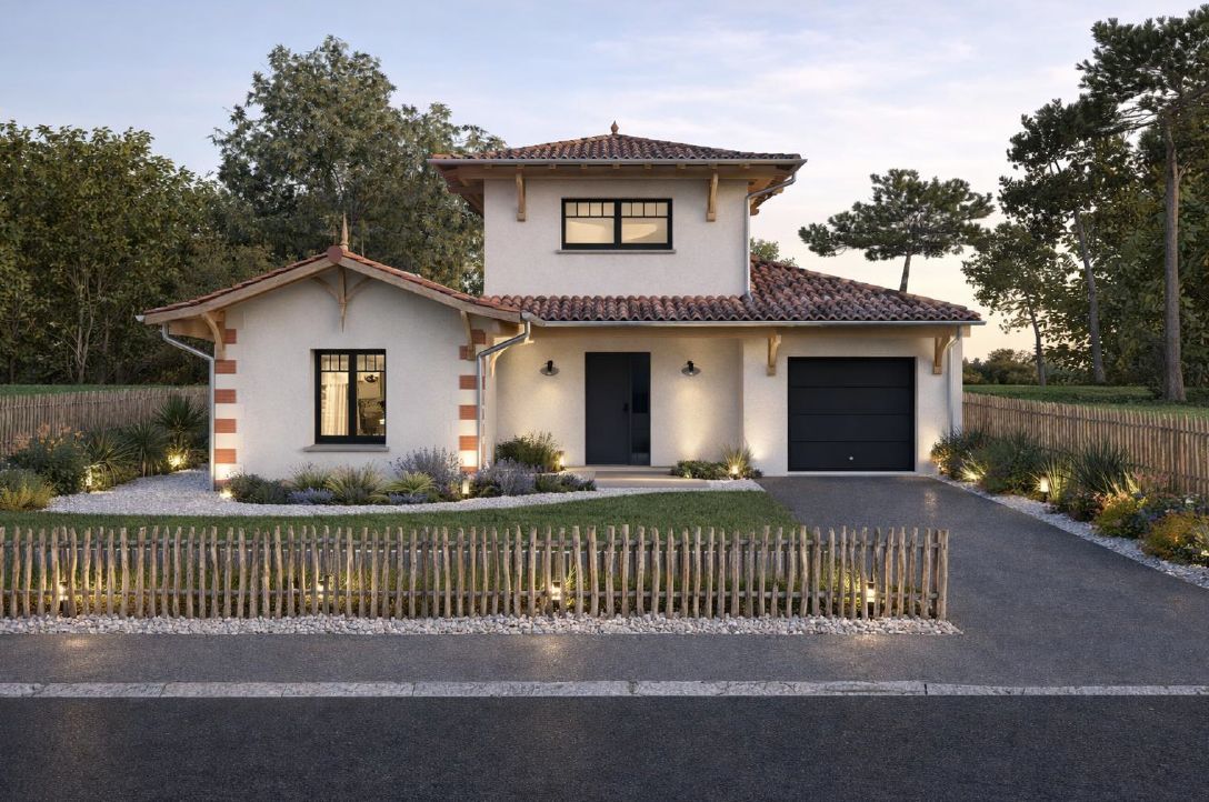 Projet de construction d'une maison 114 m² avec terrain à VENDAYS-MONTALIVET (33)