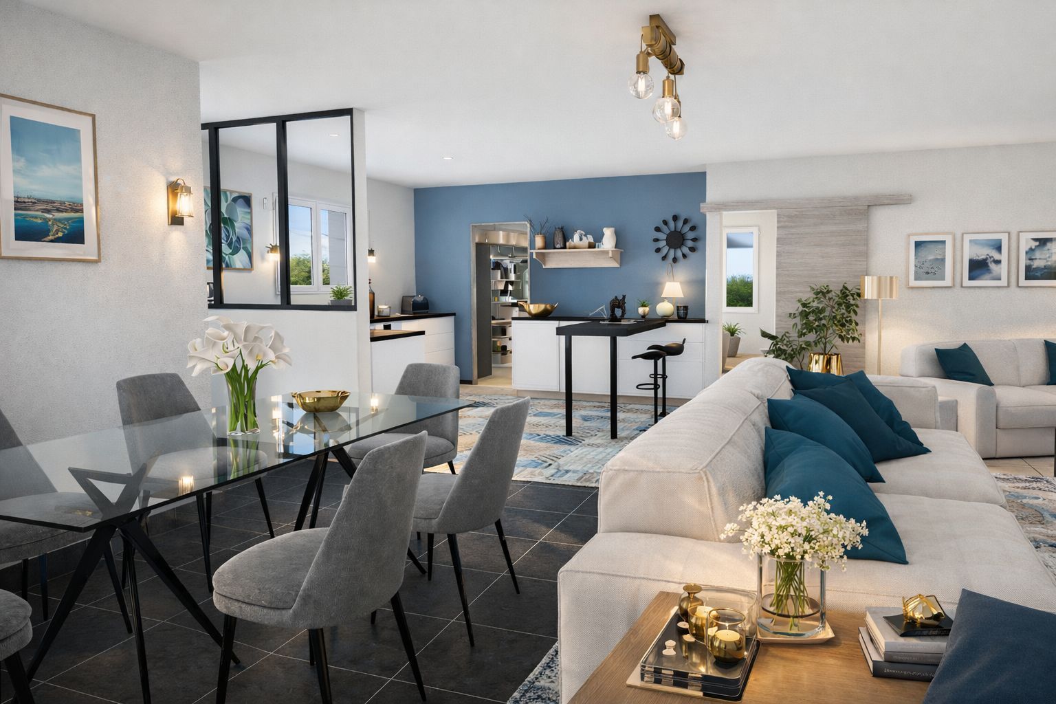 Projet de construction d'une maison 100 m² avec terrain à GUJAN-MESTRAS (33) - visuel 3