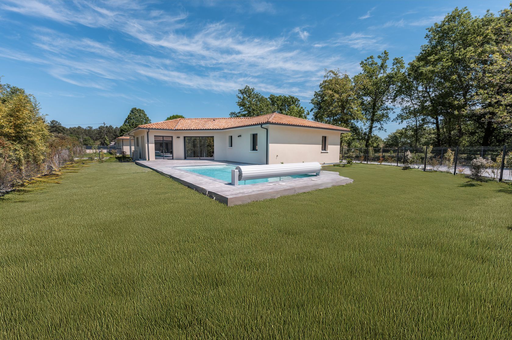Villa neuve 140.42 m² avec terrain à SAINT-AUBIN-DE-MEDOC (33) - visuel 3
