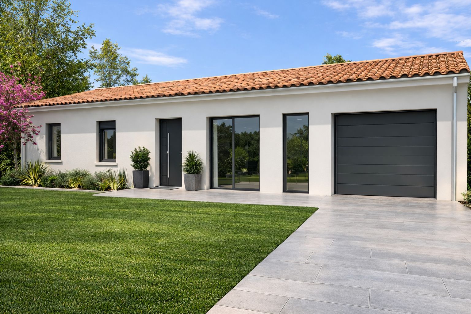 Projet de construction d'une maison 100 m² avec terrain à SALLES (33) - visuel 3