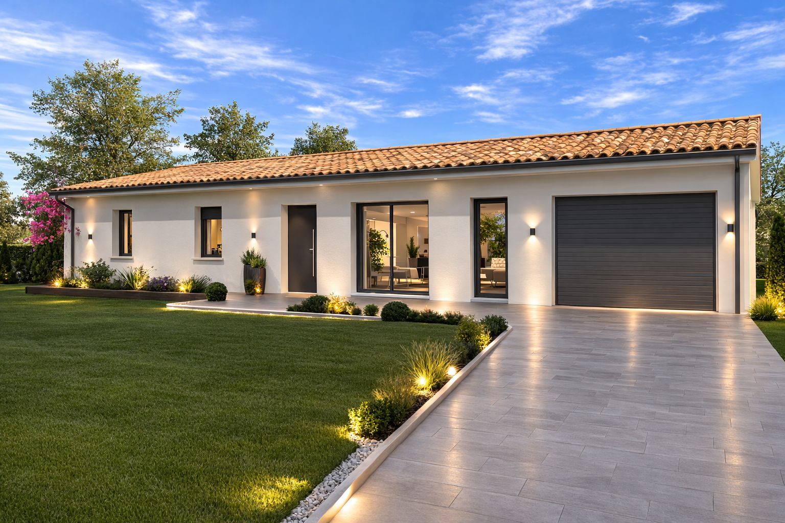 Projet de construction d'une maison 95 m² avec terrain à SANGUINET (40) - visuel 2