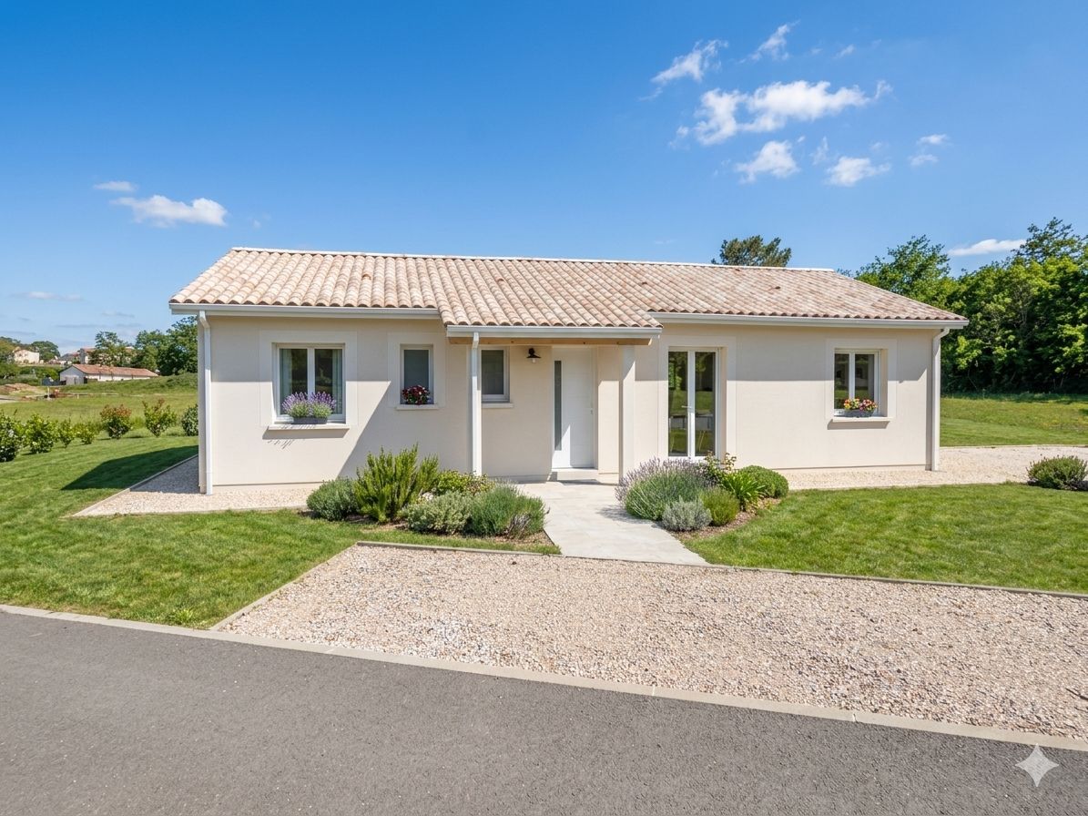 Projet de construction d'une maison 70m² avec terrain à BOURG (33) - visuel 3