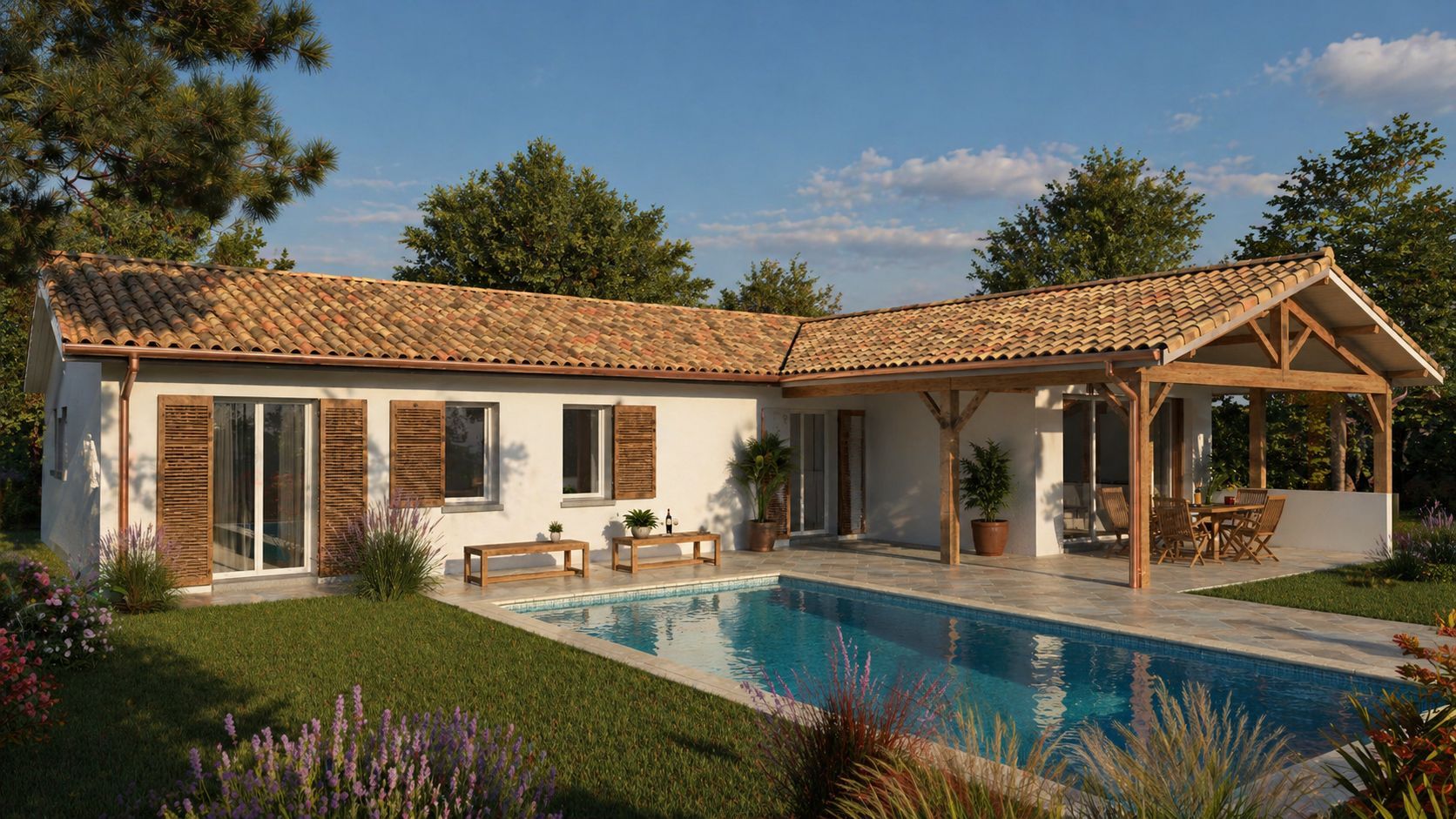 Terrain à bâtir de 2000 m² à GUILLOS (33) - visuel 3