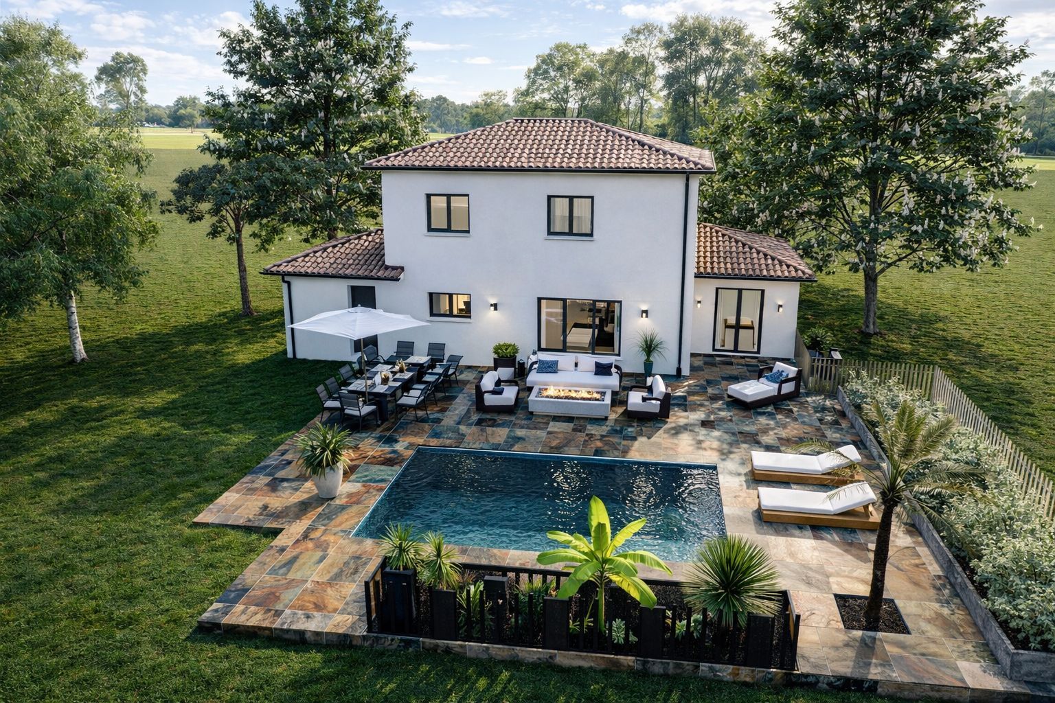 Terrain à bâtir de 800 m² à BOULIAC (33) - visuel 2