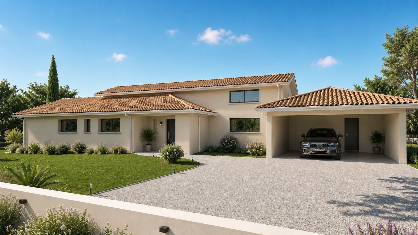 Terrain à bâtir de 400 m² à SAINT-GERMAIN-DU-PUCH (33) - visuel 3