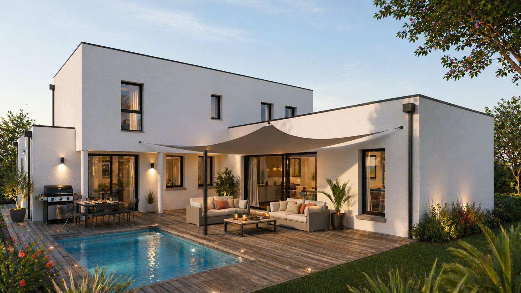 Terrain à bâtir de 1100 m² à CAMBLANES-ET-MEYNAC (33)