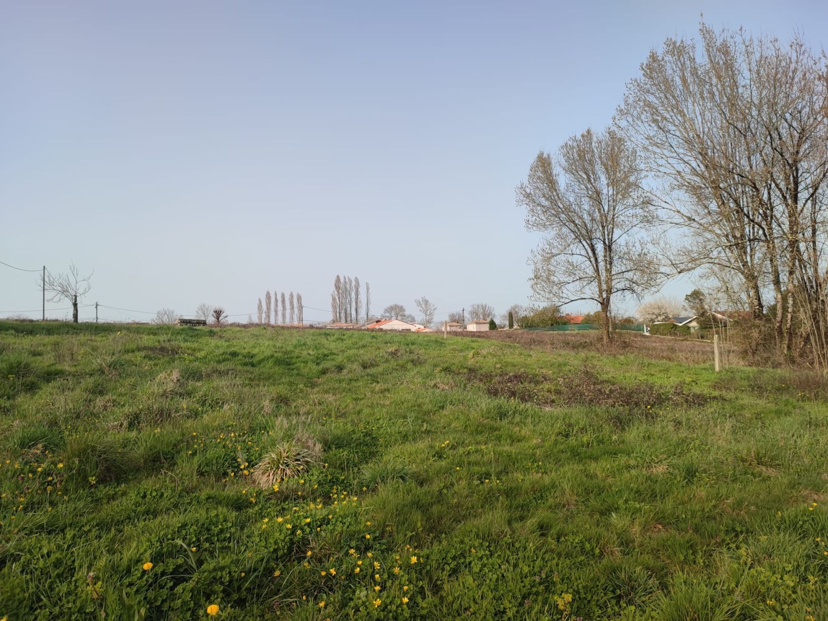 Terrain à bâtir de 1250 m² à MONTUSSAN (33)