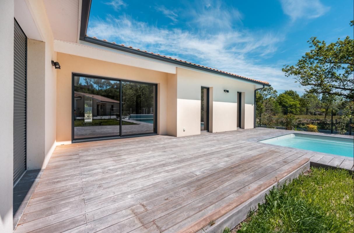 Terrain à bâtir de 800 m² à BELIN-BELIET (33) - visuel 2