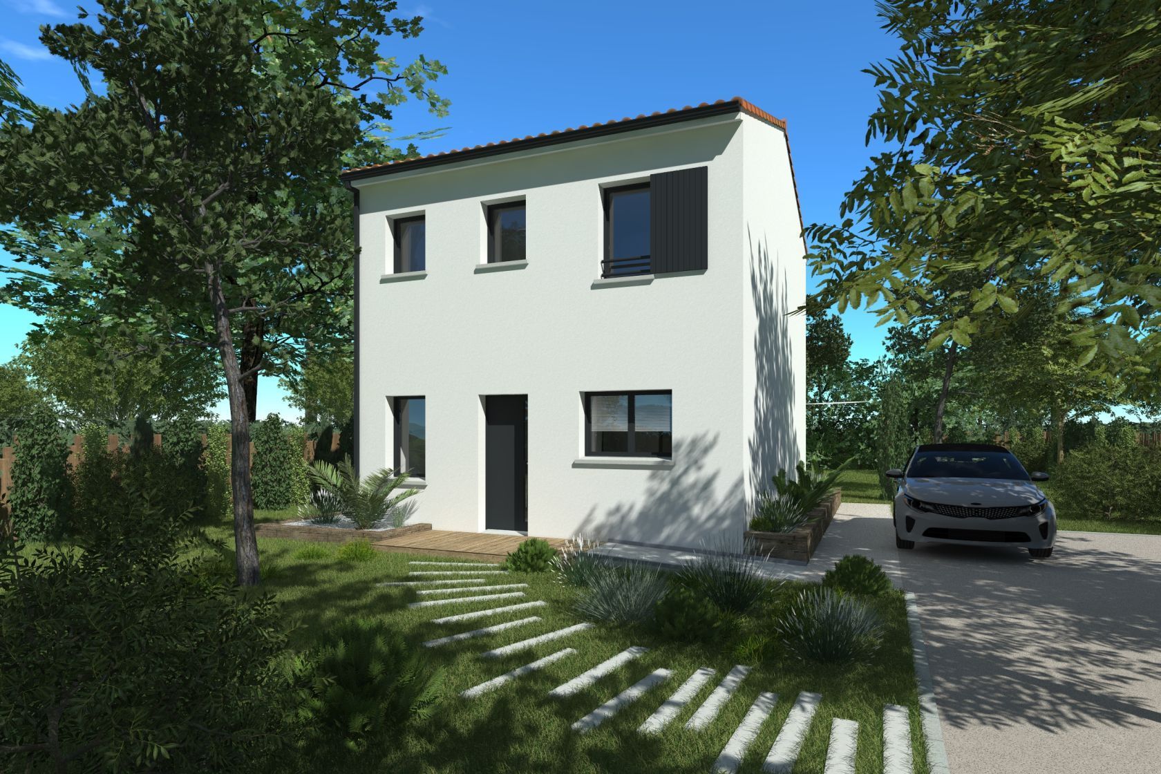 Projet de construction d'une maison 90 m² avec terrain à PORTETS (33) - visuel 8