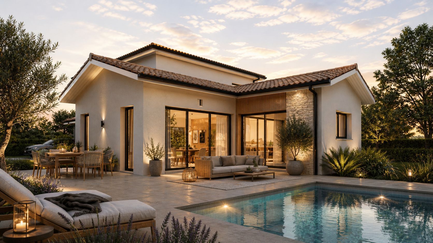 Projet de construction d'une maison 120 m² avec terrain à CAMBLANES-ET-MEYNAC (33) - visuel 4