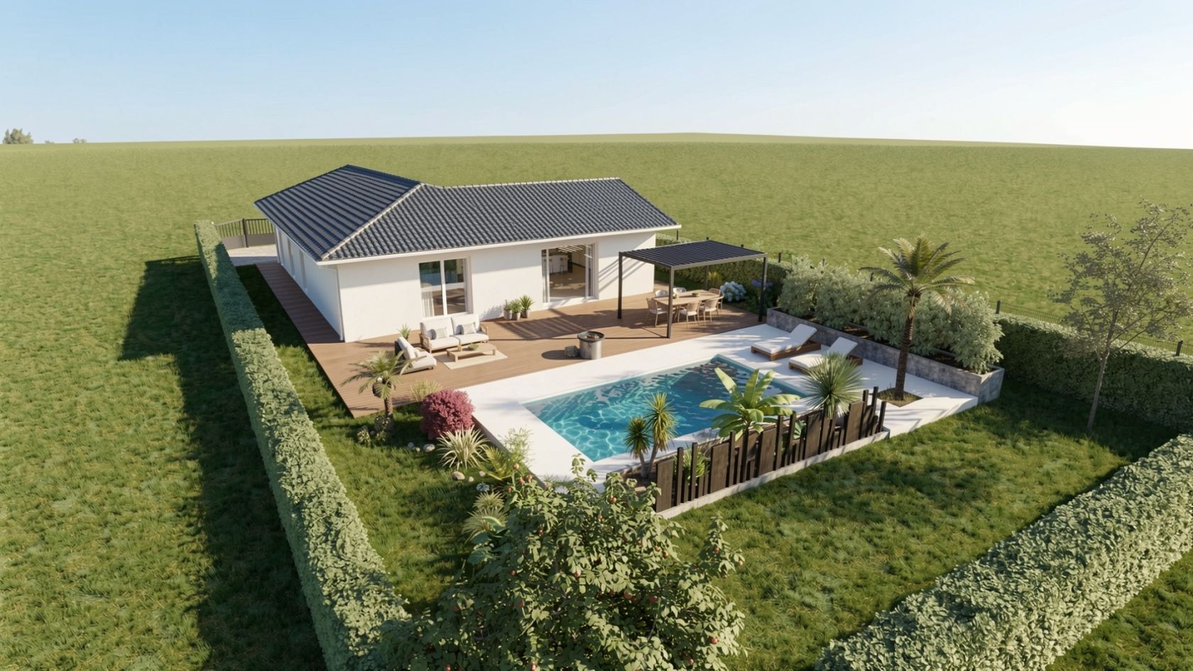Projet de construction d'une maison 130 m² avec terrain à ESPIET (33) - visuel 4