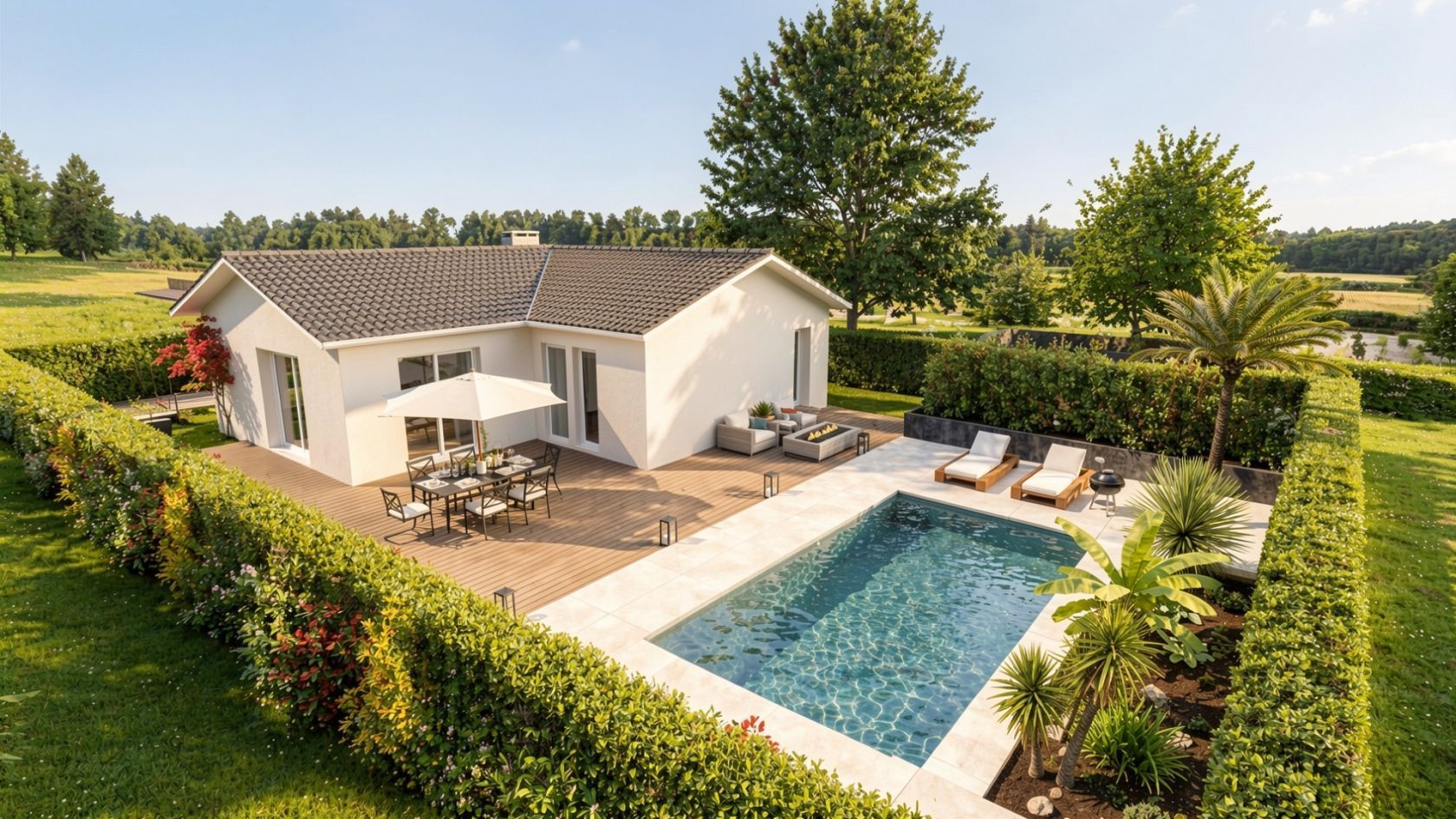 Projet de construction d'une maison 90 m² avec terrain à ESPIET (33) - visuel 2