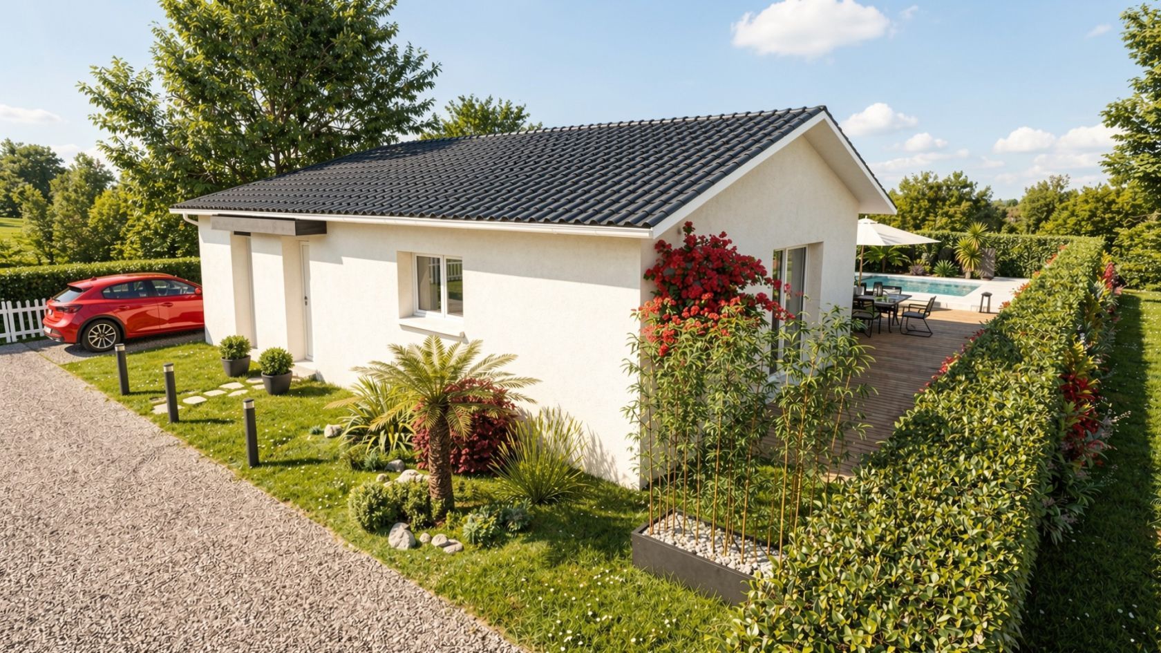 Projet de construction d'une maison 90 m² avec terrain à ESPIET (33) - visuel 3