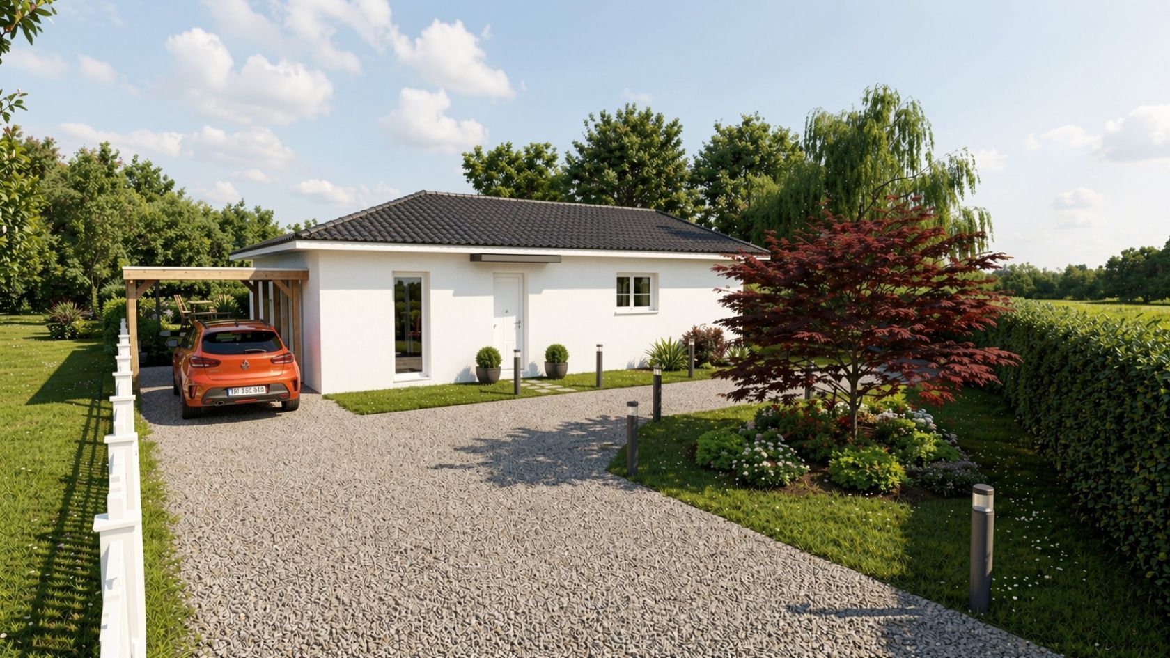 Projet de construction d'une maison 90 m² avec terrain à ESPIET (33) - visuel 4