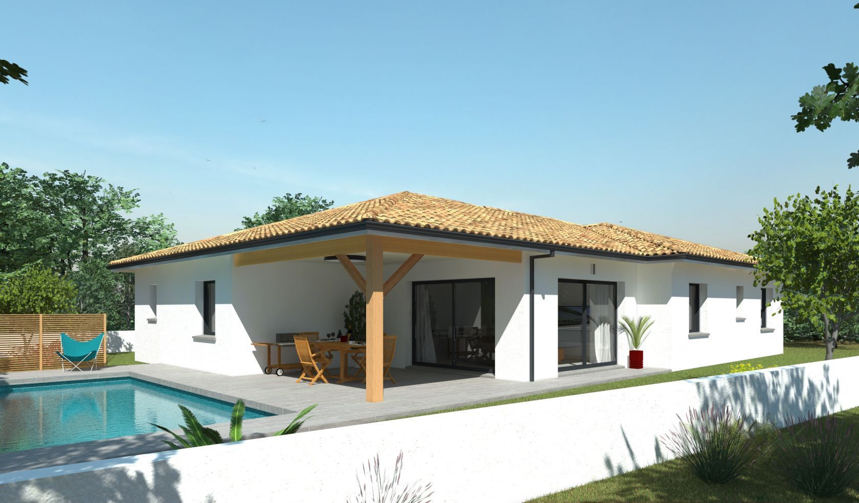 Terrain à bâtir de 520 m² à SAINT-GERMAIN-DU-PUCH (33)
