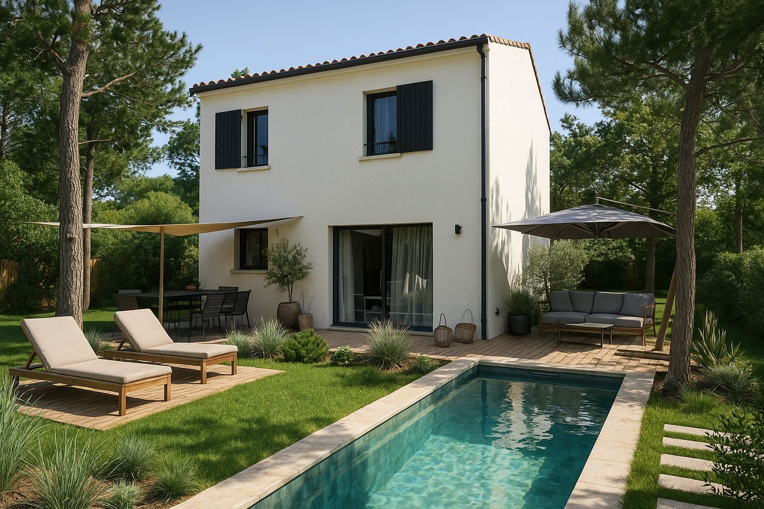 Terrain à bâtir de 450 m² à LIBOURNE (33) - visuel 1