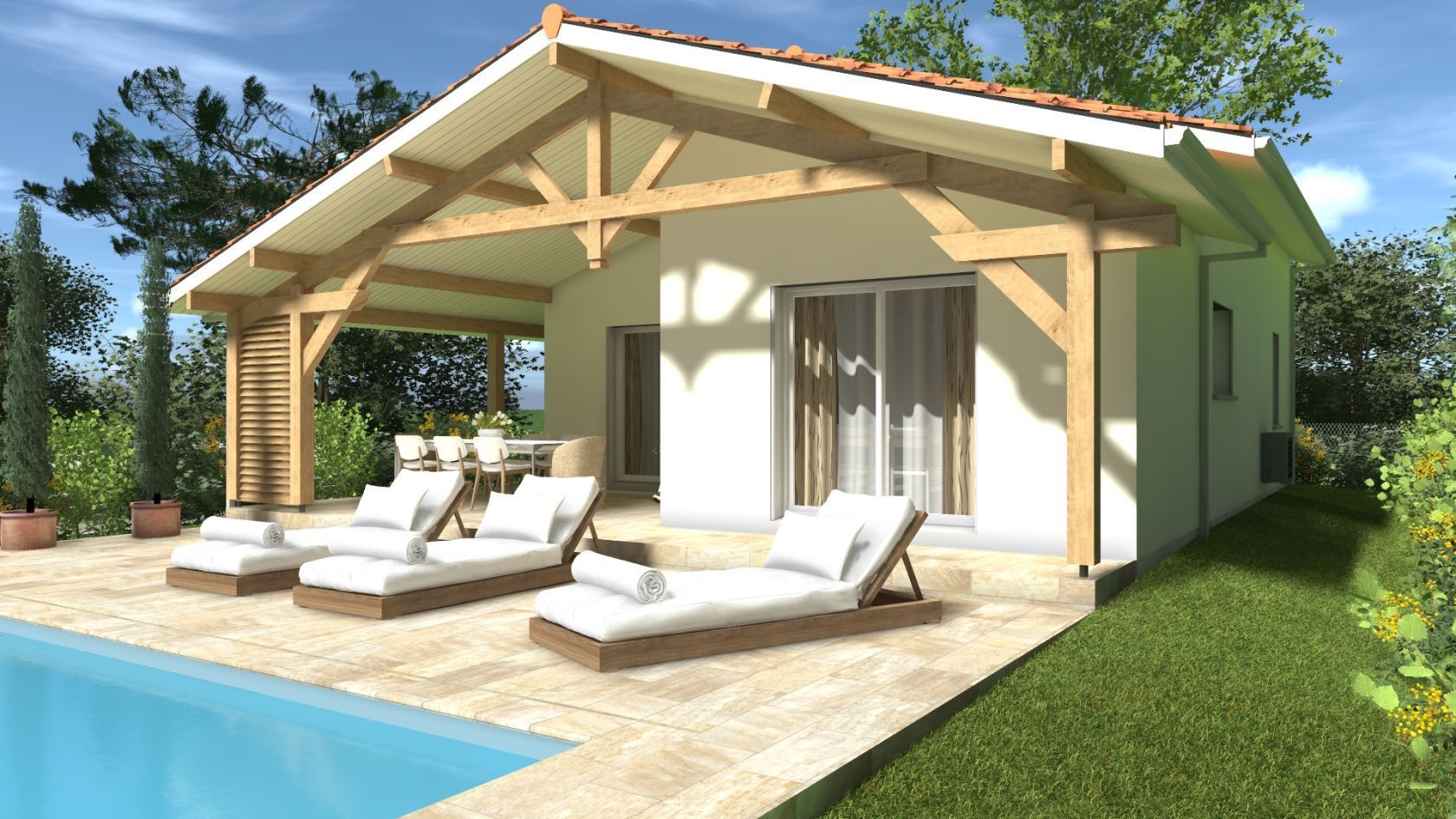 Terrain à bâtir de 600 m² à MIOS (33)
