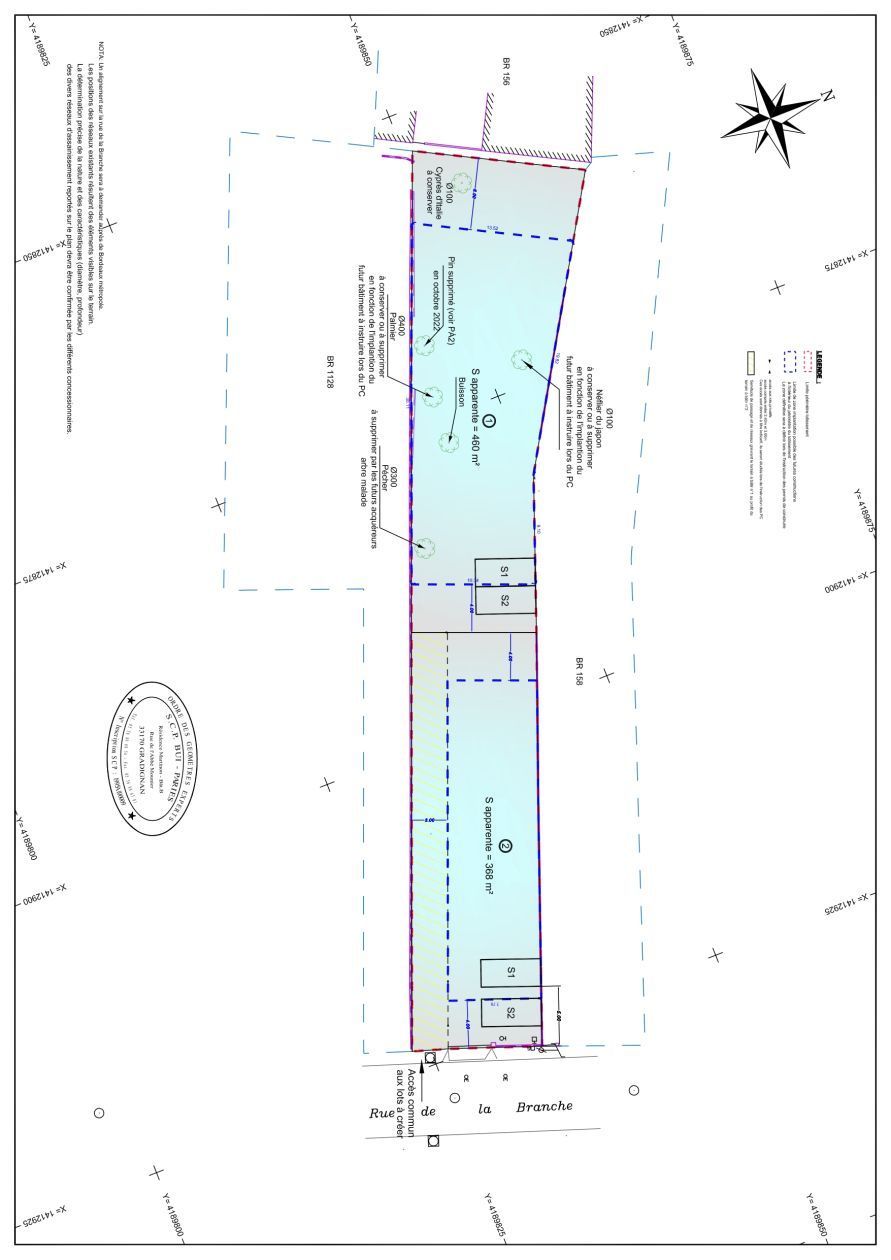 Terrain à bâtir de 370 m² à MERIGNAC (33) - visuel 2
