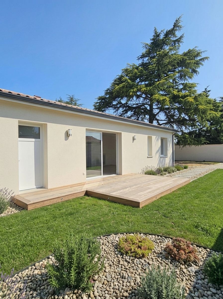 Projet de construction d'une maison 92.25 m² avec terrain à PODENSAC (33) - visuel 3