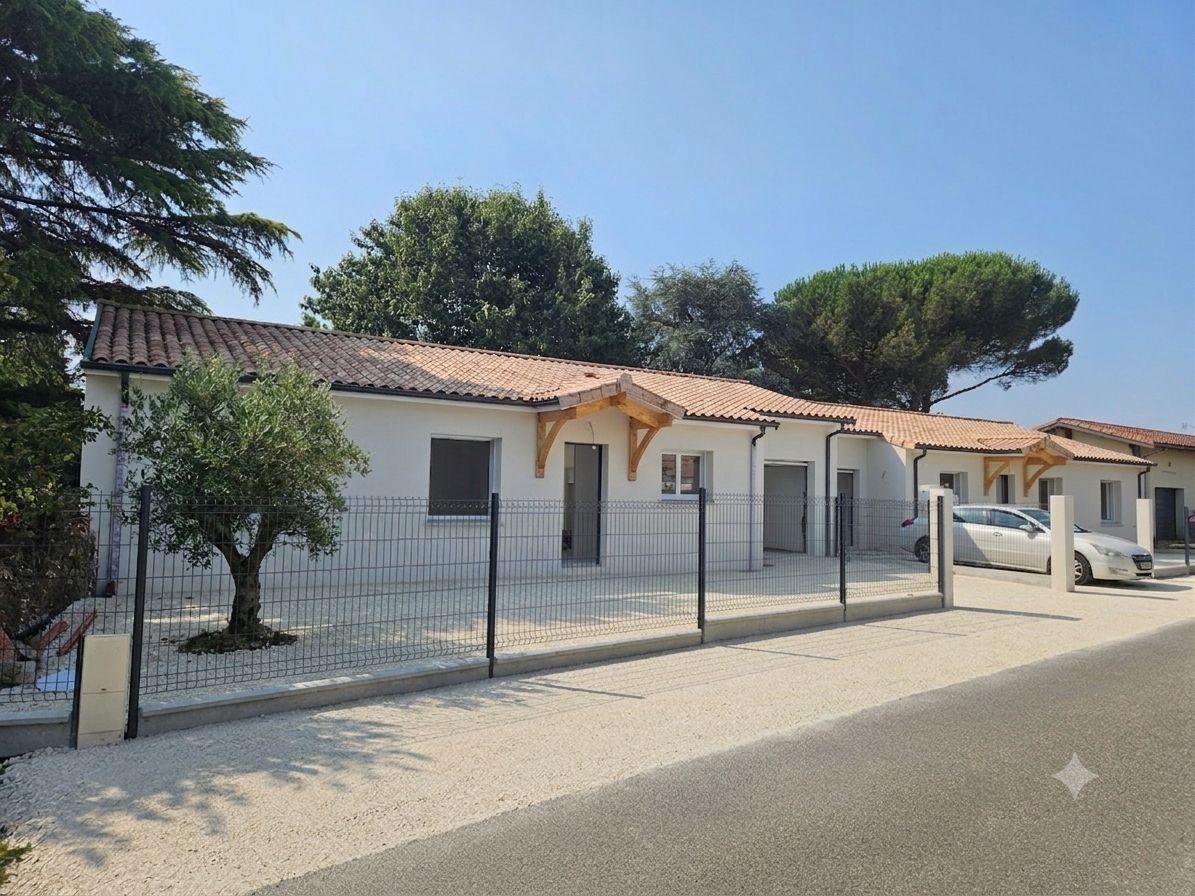 Projet de construction d'une maison 92.43 m² avec terrain à PODENSAC (33)