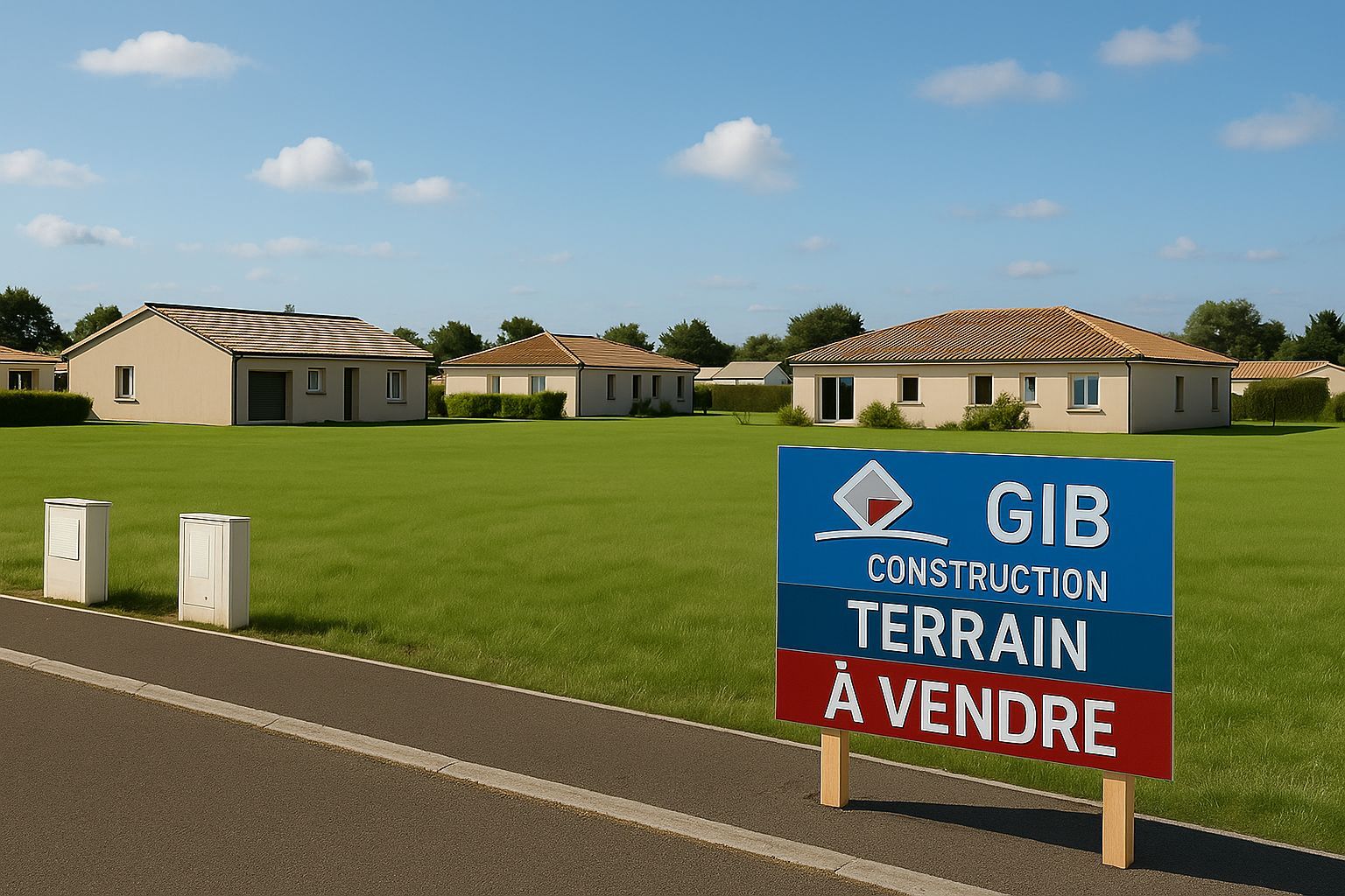 Terrain à bâtir de 250 m² à PODENSAC (33)