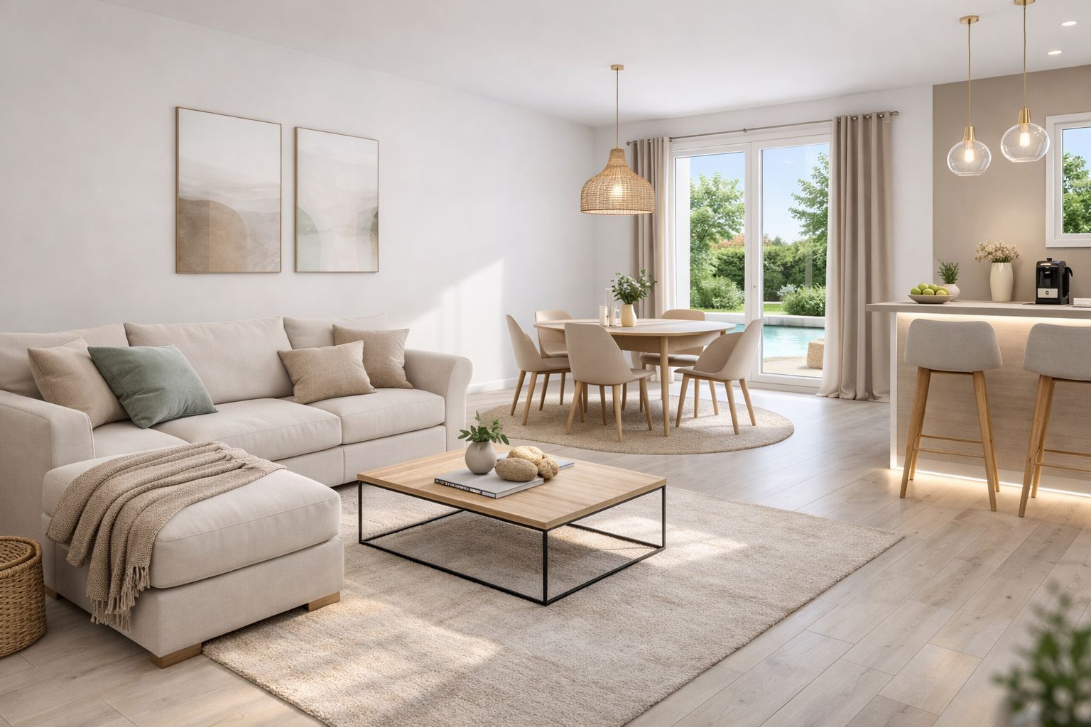 Projet de construction d'une maison 100 m² avec terrain à SAINT-SELVE (33) - visuel 4
