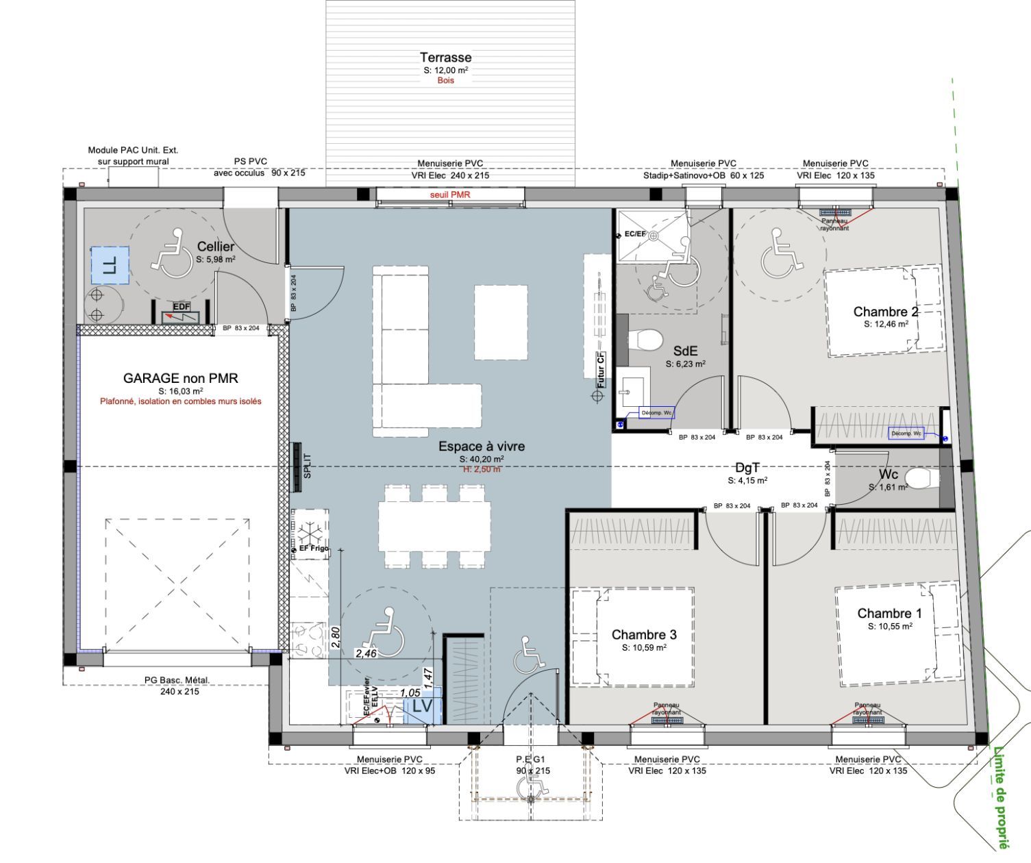 Maison neuve 92 m² avec jardin à PODENSAC (33), DISPONIBILITE IMMEDIATE ! - visuel 2