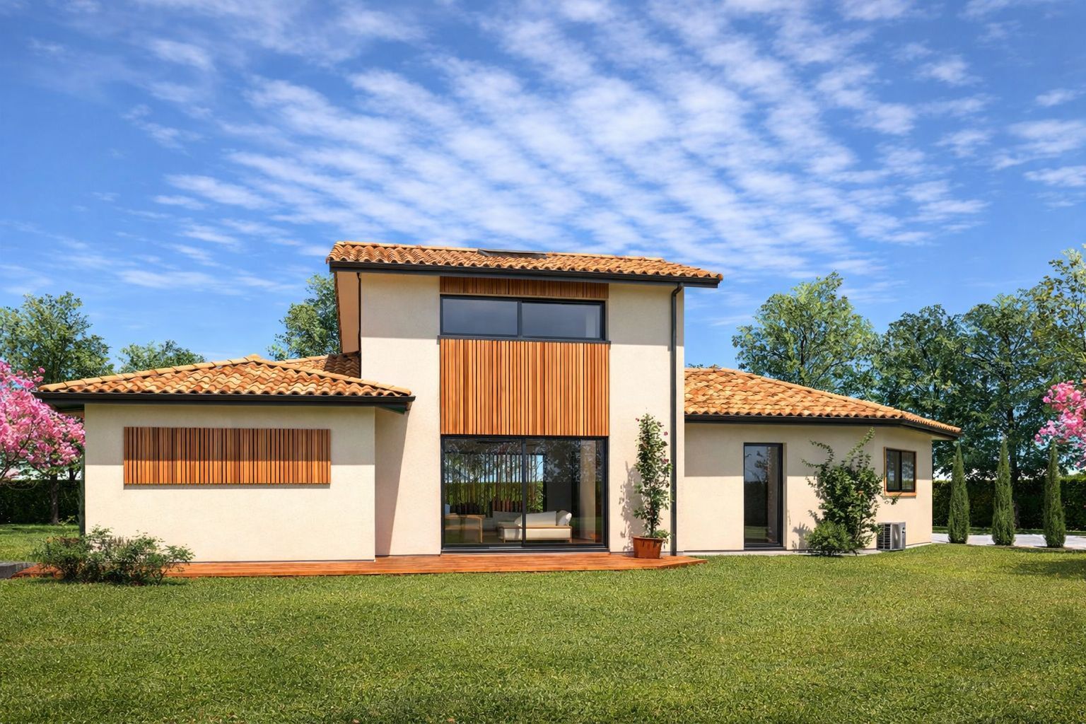 Projet de construction d'une maison 140 m² avec terrain à SAINT-PIERRE-DE-MONS (33) - visuel 3