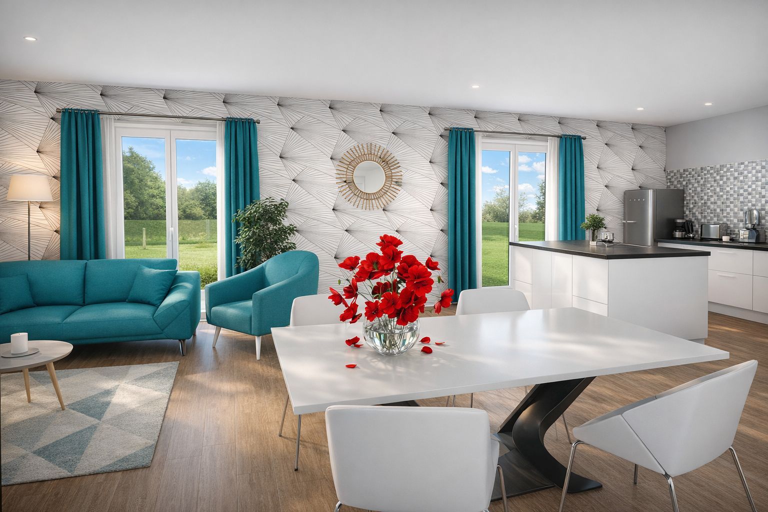 Projet de construction d'une maison 108 m² avec terrain à ROAILLAN (33) - visuel 3