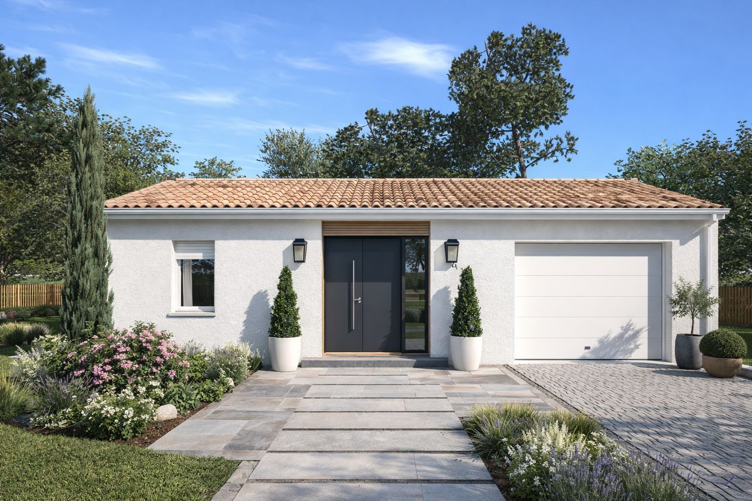 Projet de construction d'une maison 62 m² avec terrain à NOAILLAN (33) - visuel 3