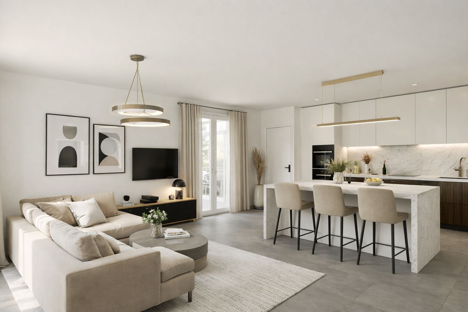 Projet de construction d'une maison 62 m² avec terrain à NOAILLAN (33) - visuel 4