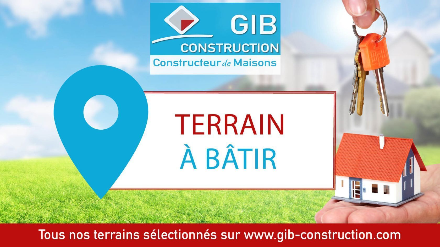 Terrain à bâtir de 300 m² à LABASTIDE-SAINT-SERNIN (31)