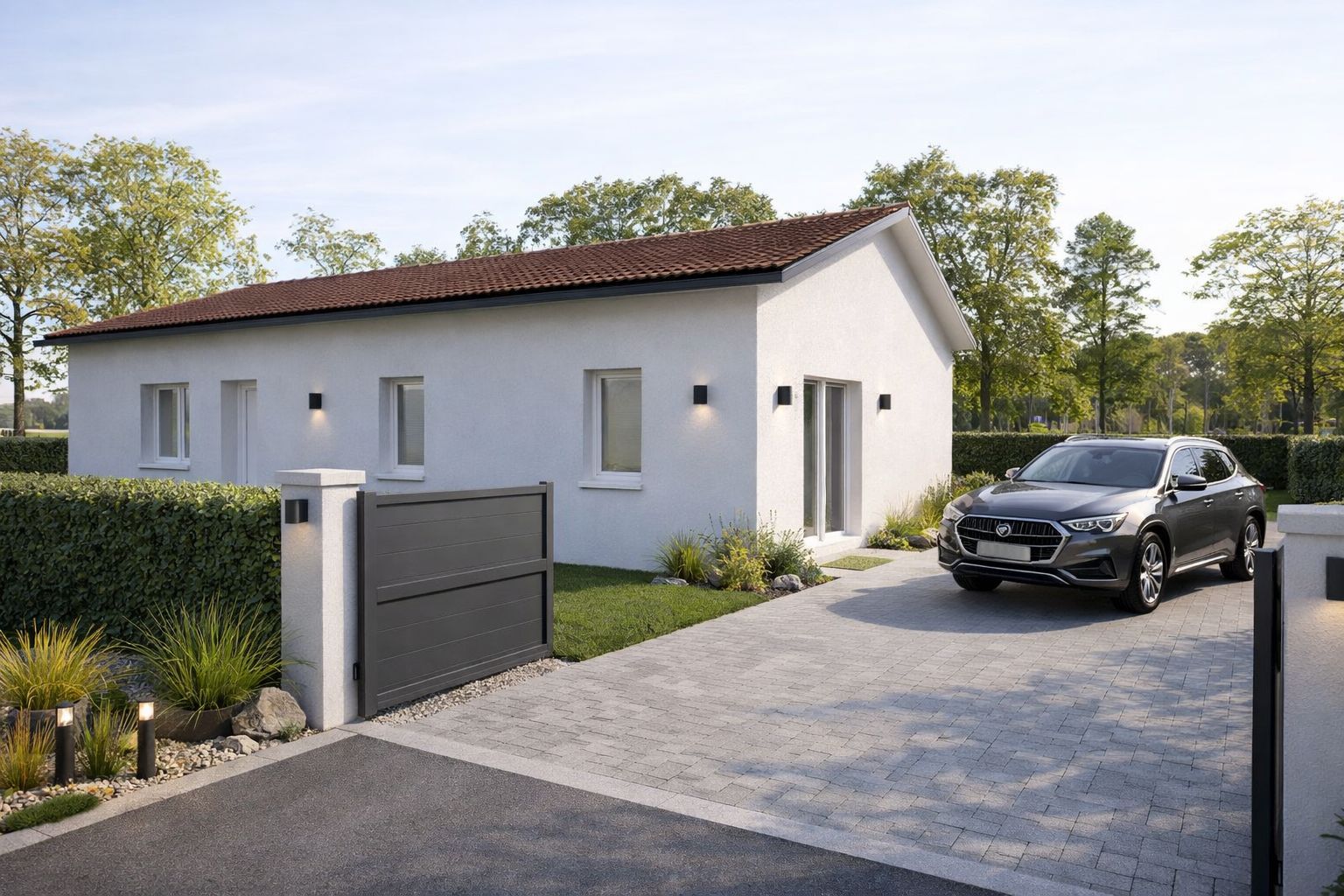 Projet de construction d'une maison 90 m² avec terrain à ONDRES (40) - visuel 2