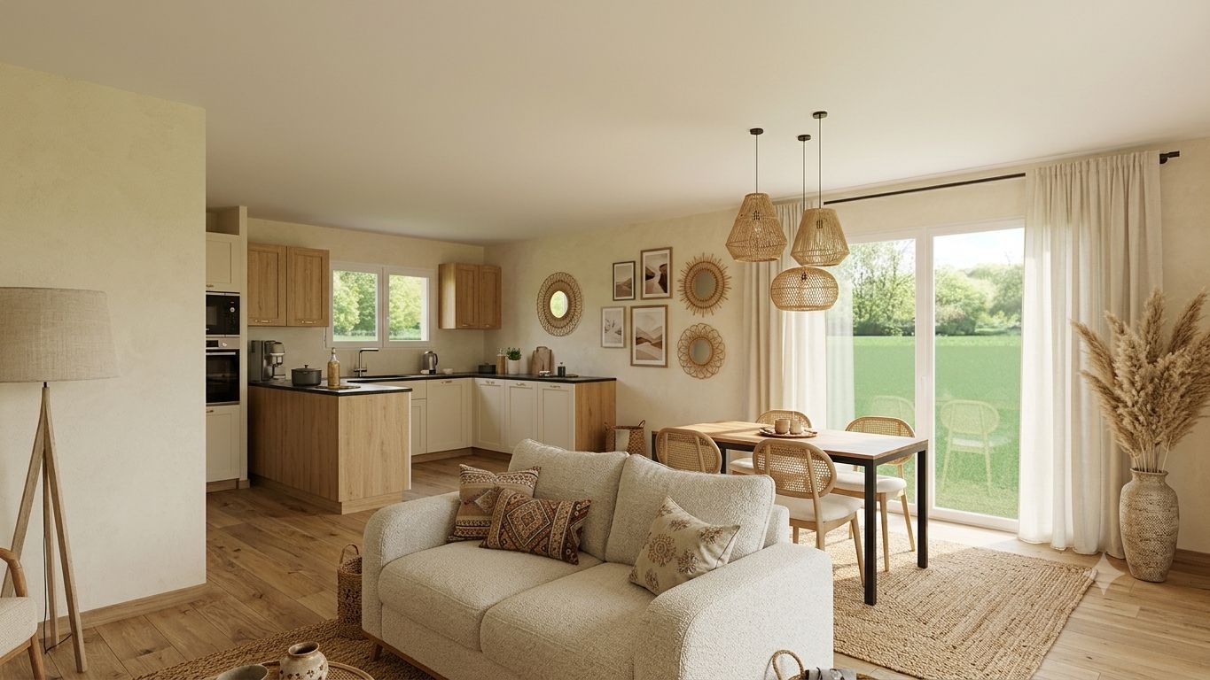 Projet de construction d'une maison 80 m² avec terrain à SAINT-JEAN-DE-MARSACQ (40) - visuel 3