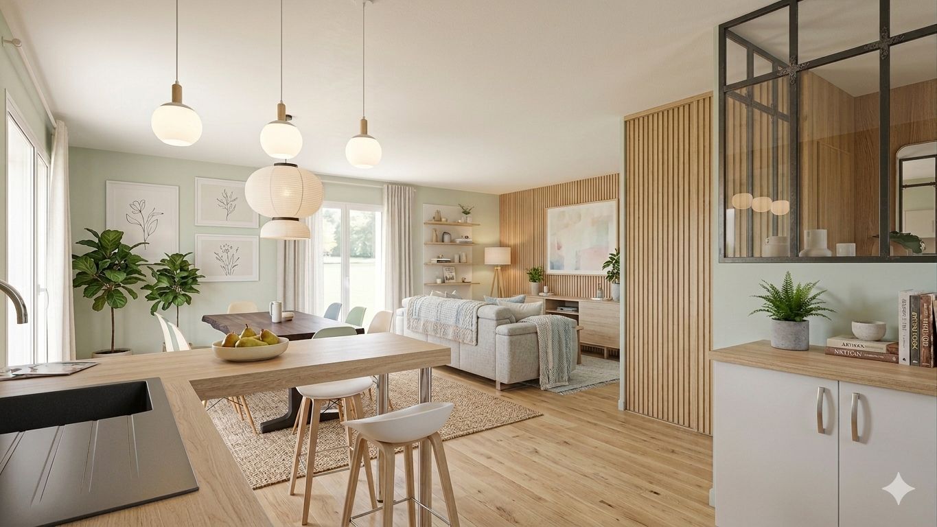 Projet de construction d'une maison 80 m² avec terrain à SAINT-PERDON (40) - visuel 2