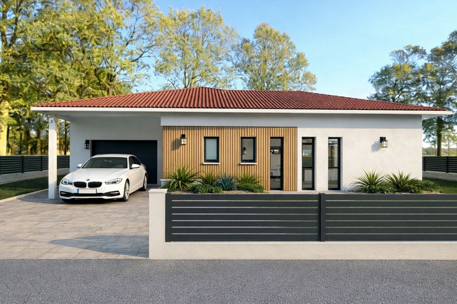 Projet de construction d'une maison 145 m² avec terrain à VIELLE-SAINT-GIRONS (40) - visuel 2
