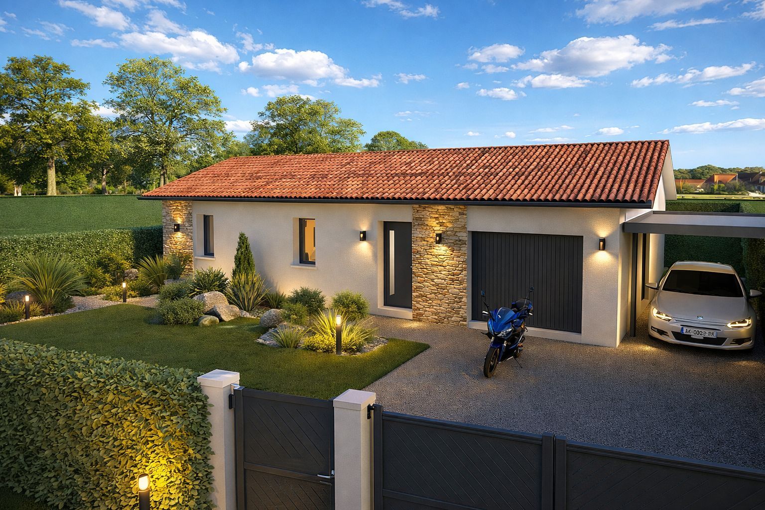 Projet de construction d'une maison 80 m² avec terrain à TALLER (40)