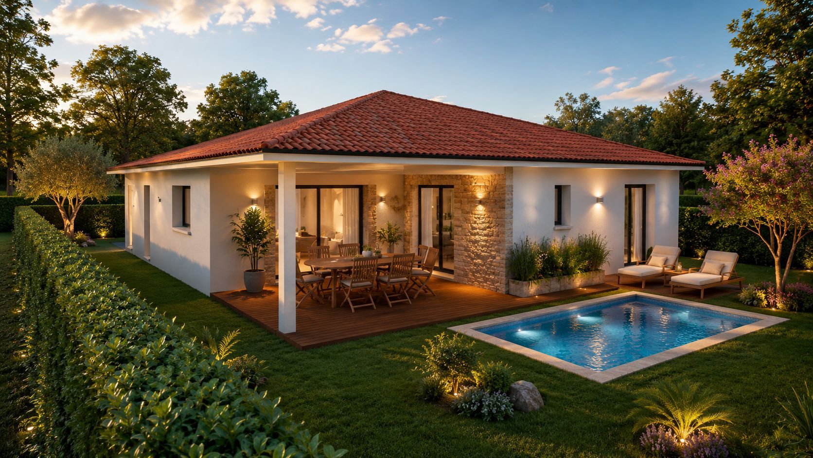 Projet de construction d'une maison 105 m² avec terrain à TOSSE (40)