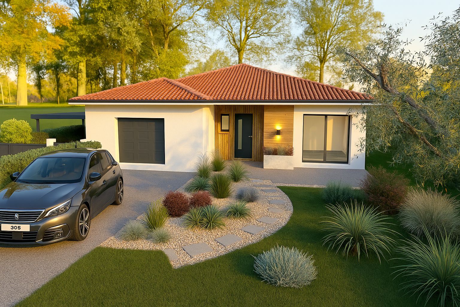 Projet de construction d'une maison 105 m² avec terrain à TOSSE (40) - visuel 2