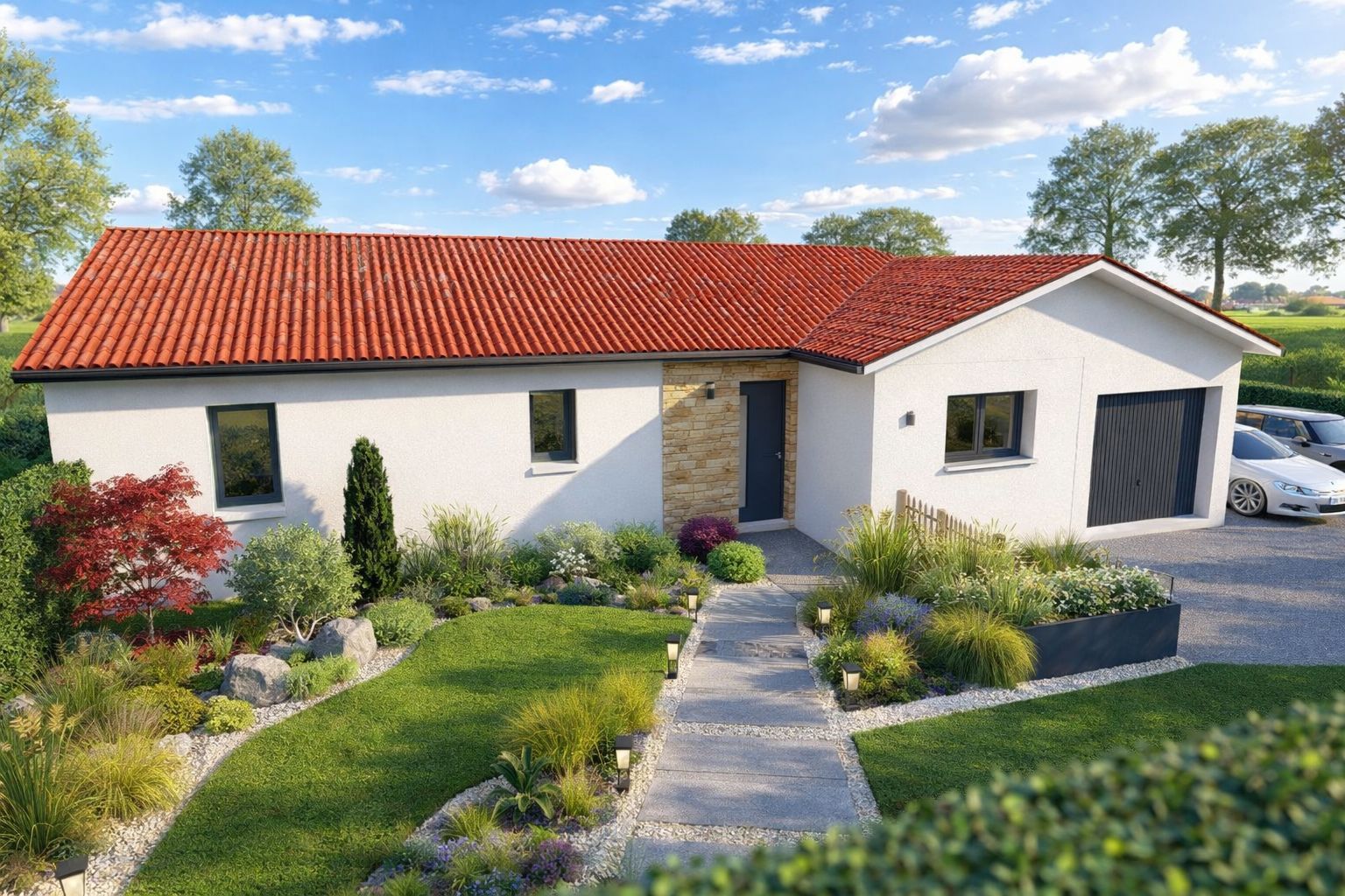 Projet de construction d'une maison 90 m² avec terrain à SAINT-GEOURS-DE-MAREMNE (40)