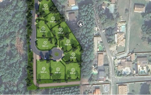 Terrain à bâtir de 515 m² à BRACH (33) - visuel 1