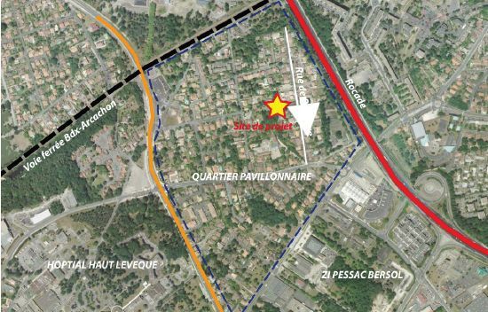 Terrain à bâtir de 352 m² à PESSAC (33) - visuel 1