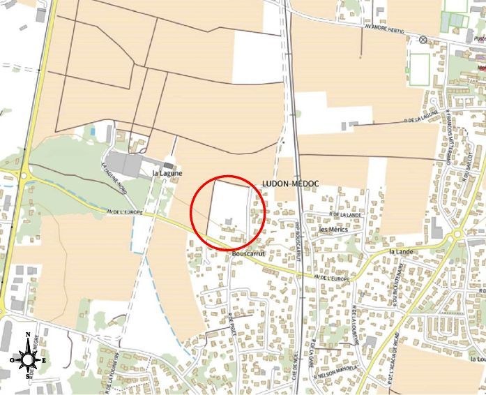 Terrain à bâtir de 919 m² à LUDON-MEDOC (33)