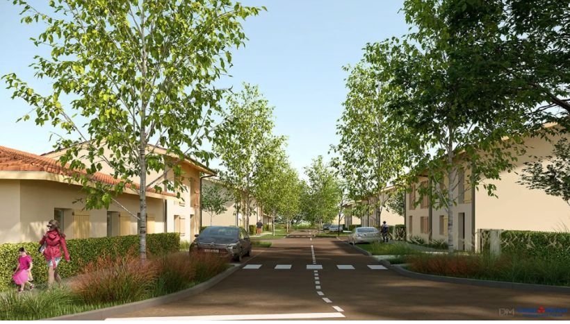 Terrain à bâtir de 428 m² à LA LANDE-DE-FRONSAC (33) - visuel 1